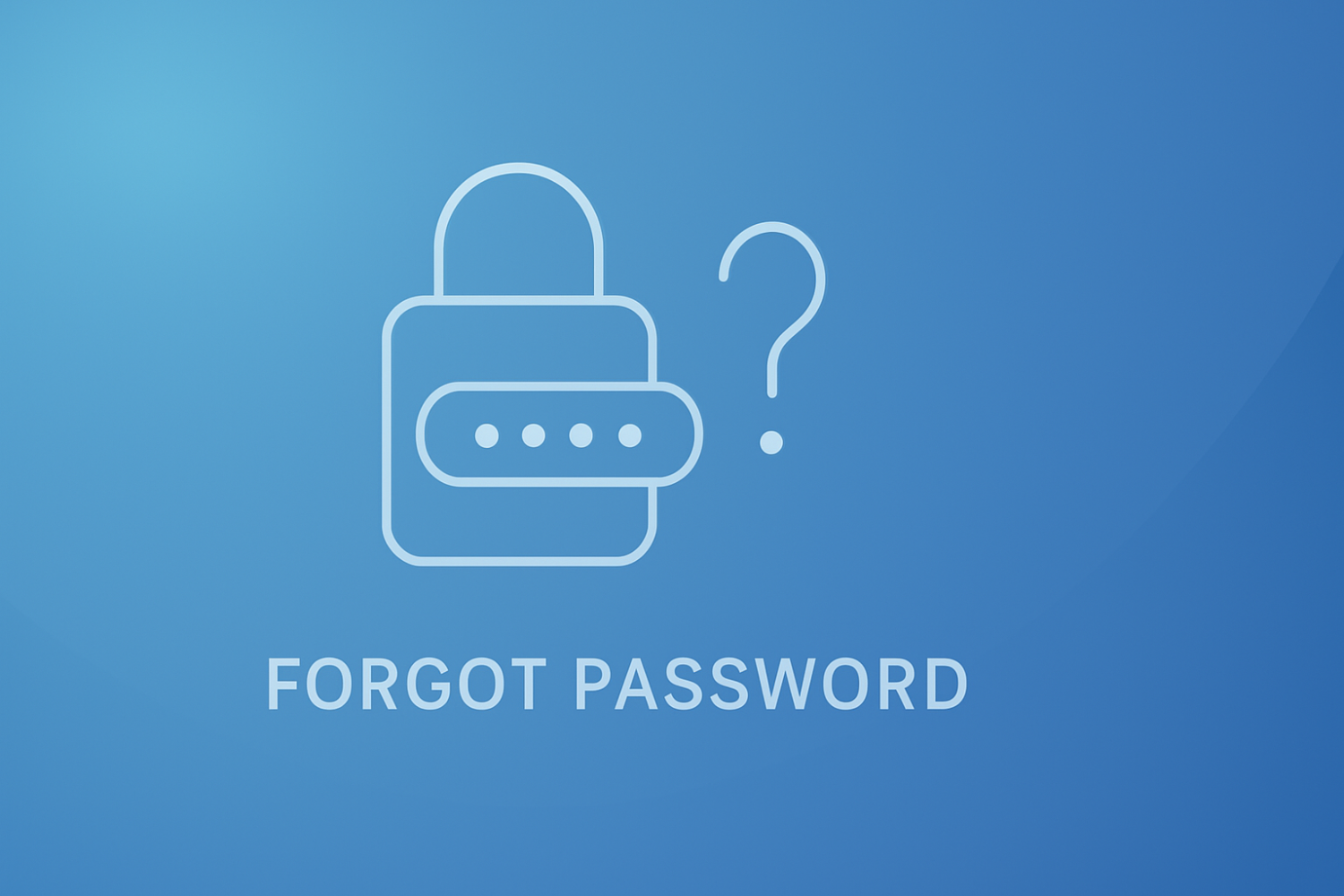 Forgot Password Page Image